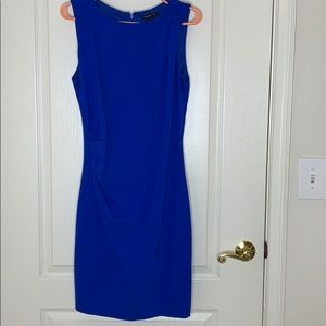 Blue cocktail dress